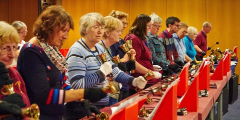 Ringers at the National Rally in Stirling