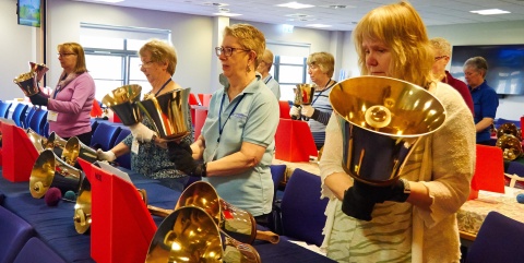 Ringers at the National Rally in Stirling